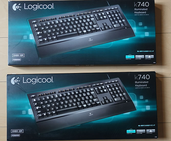 レビュー】おすすめ PC キーボード。Logicool K740 (ロジクール K740