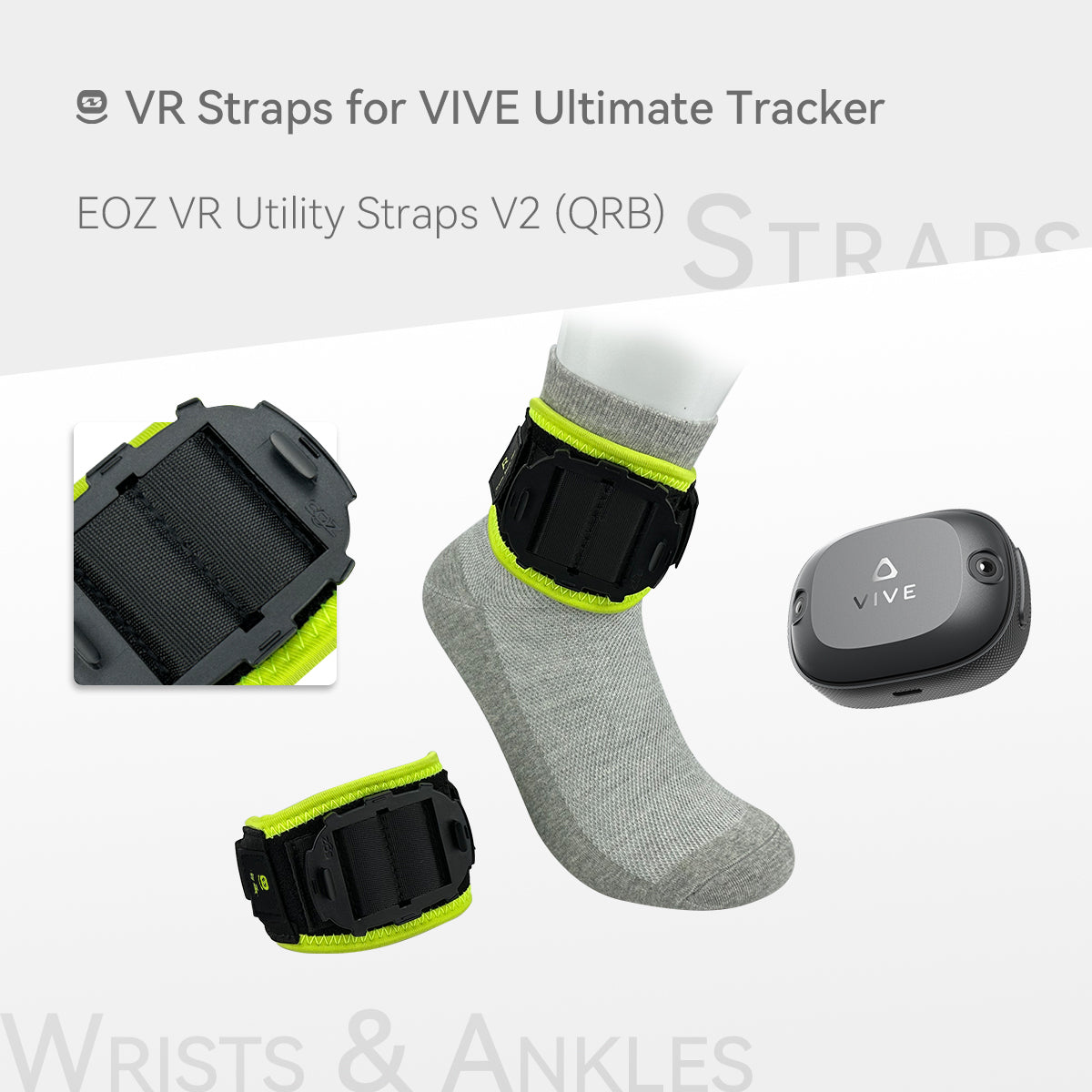 EOZ VR (QRB) Straps for VIVE Ultimate Tracker