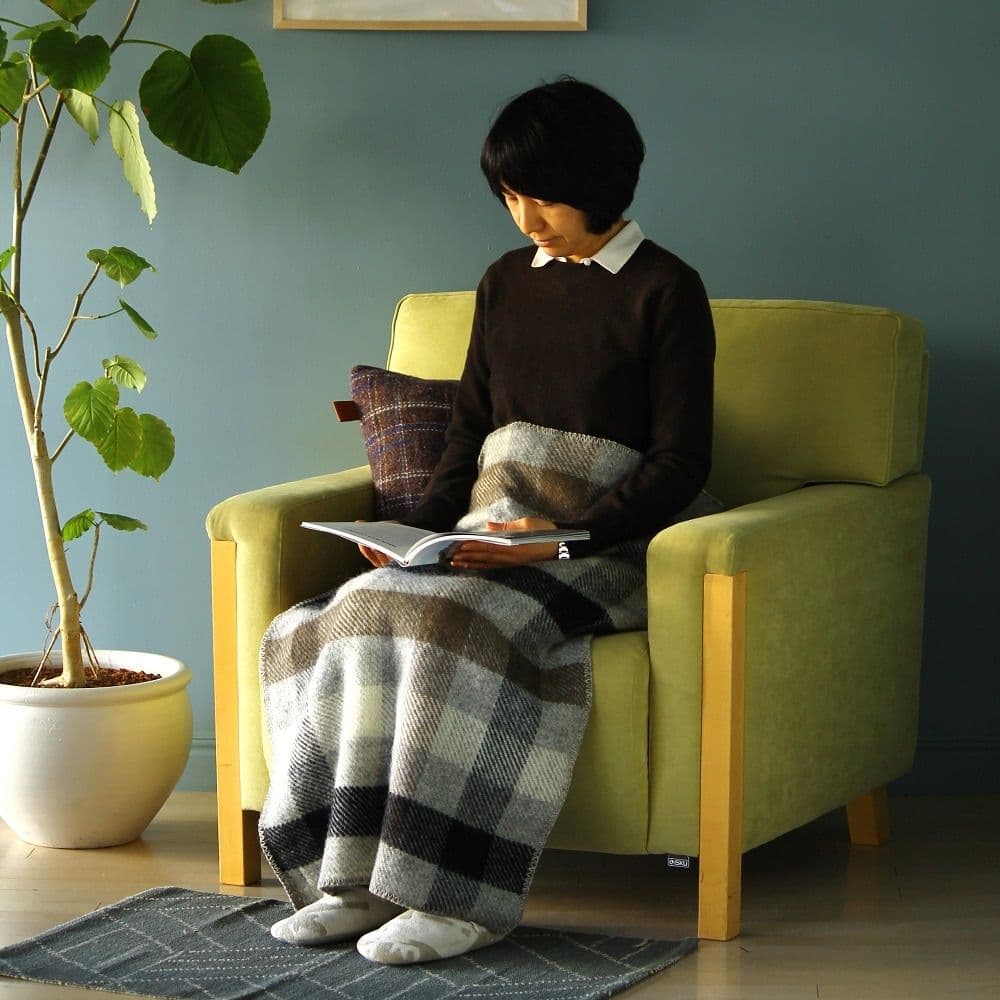 KLIPPAN/クリッパン ウール ミニブランケット ゴットランド マルチ