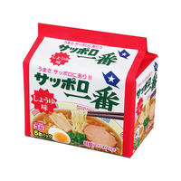 サンヨー食品 F828081 サッポロ一番しょうゆ味 5食パック |エディオン