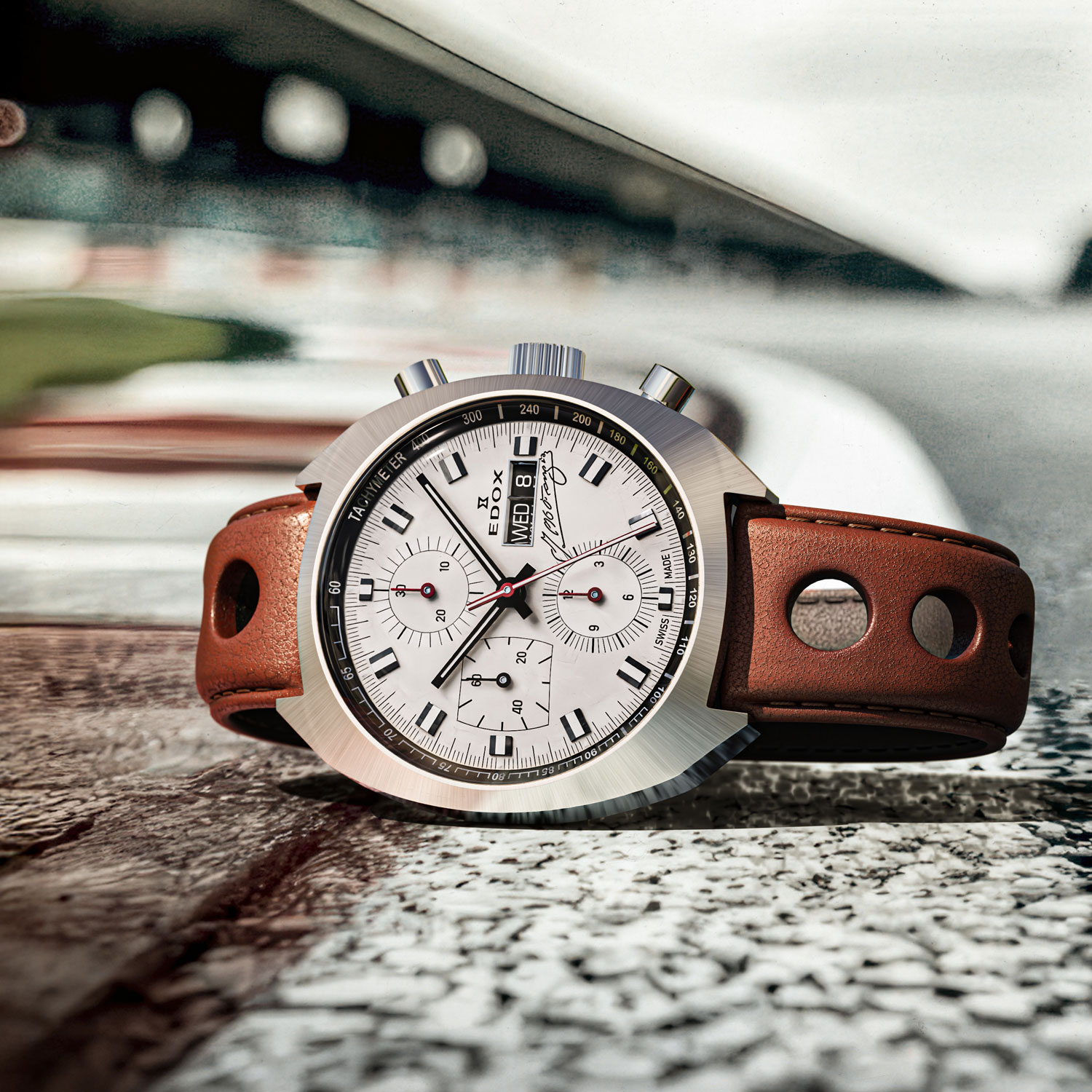 伝説のF1レーサーの栄光を称える新作モデル登場 | EDOX日本公式サイト