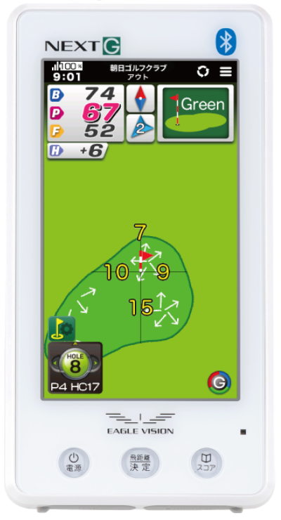 EAGLE VISION NEXT G GPSナビ⭐︎ほぼ新品に近い中古品⭐︎ 2026年最新