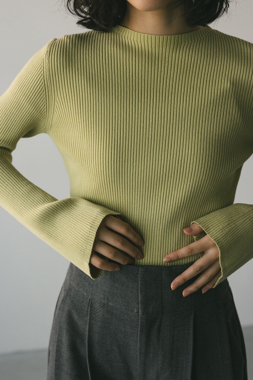 STYLEMIXER | ニュアンスフレアスリーブニット (ニット ) |SHEL'TTER