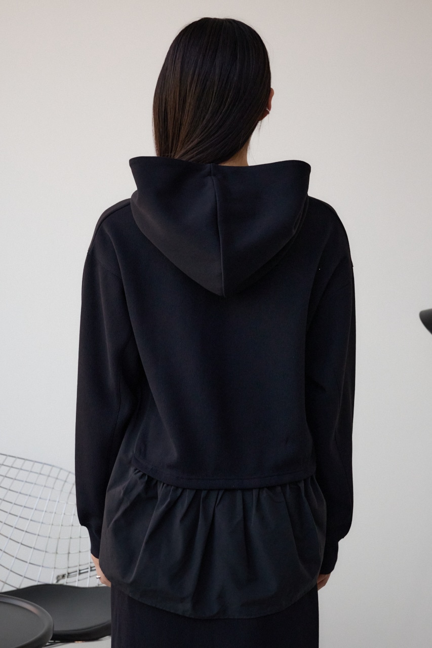 AZUL BY MOUSSY | フハクデザインドッキングパーカー (スウェット