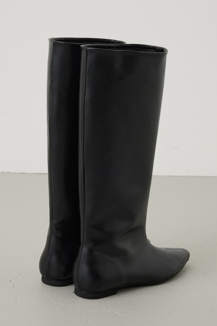 crie conforto | ポインテッドトゥロングブーツ (ブーツ ) |SHEL'TTER