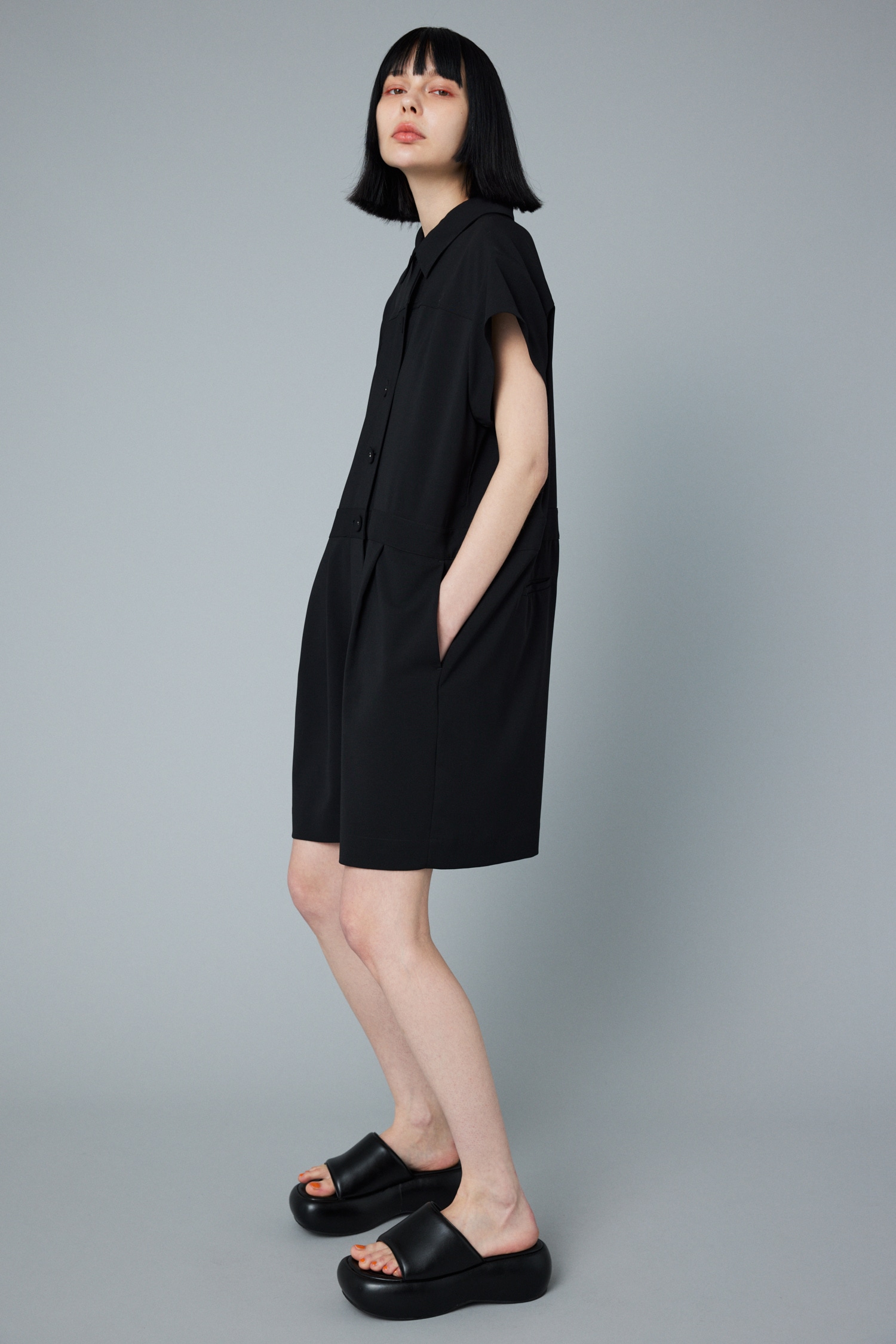 HeRIN.CYE | 2tuck all in one (ワンピース(ミニ・ミディアム