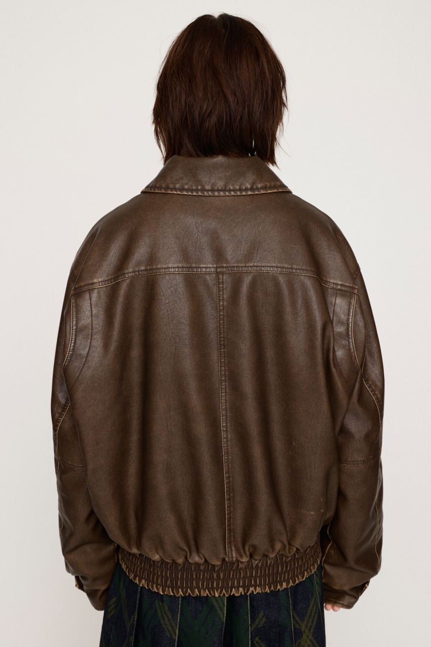 SLY | VINTAGE F／LEATHER S／ブルゾン (ブルゾン ) |SHEL'TTER WEBSTORE