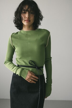 STYLEMIXER | 2WAYバイカラーニット (ニット ) |SHEL'TTER WEBSTORE