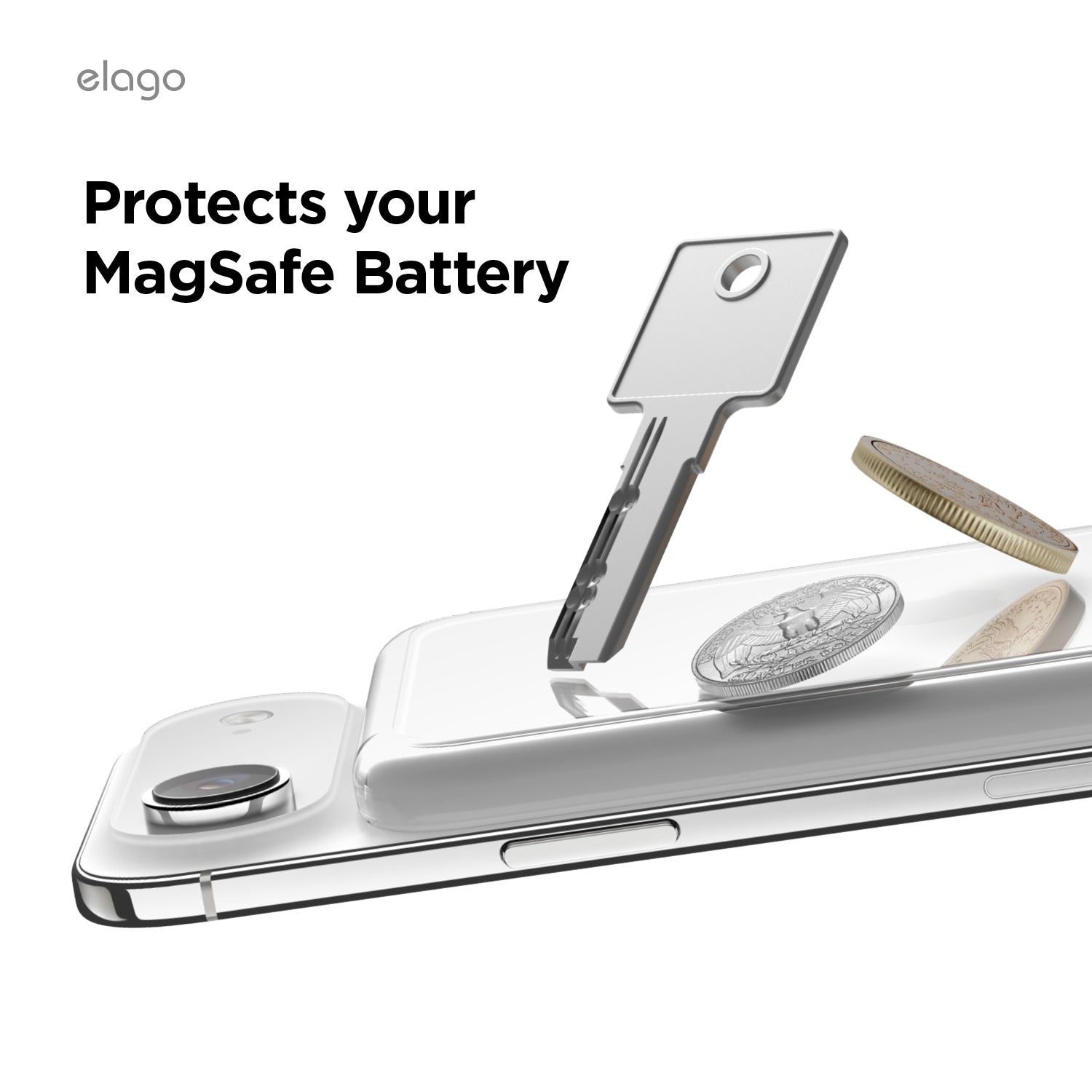iPhone Air Magsafe Battery Hybrid Case | elago.com