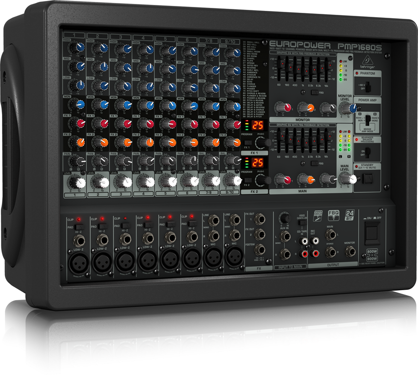 PMP1680S EUROPOWER - 製品一覧 - ベリンガー公式ホームページ
