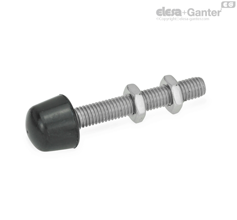 GN 708.1-NI Clamping Screws Stainless Steel | Elesa+Ganter