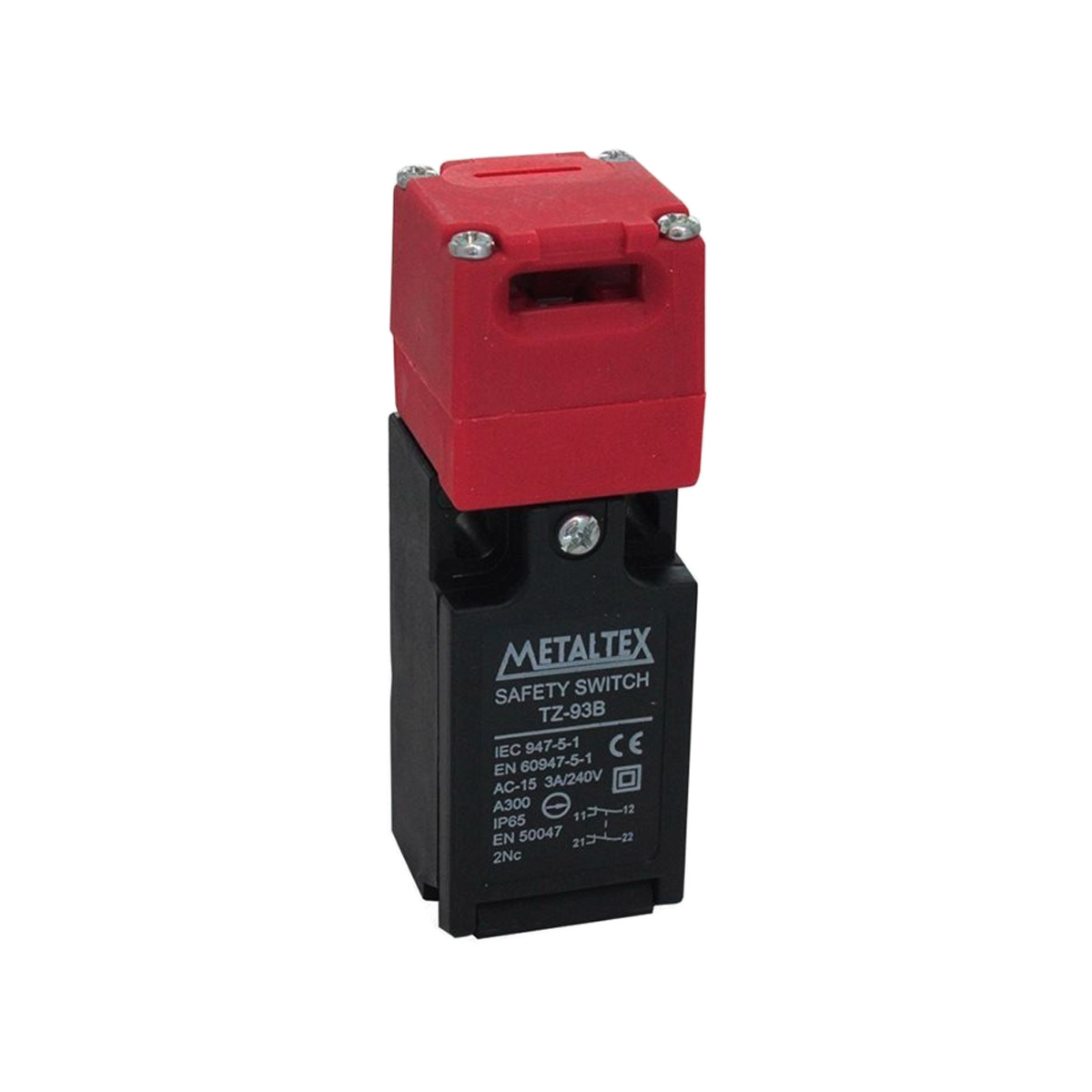 Chave de Segurança Metaltex TZ93B-PT - Eletropeças