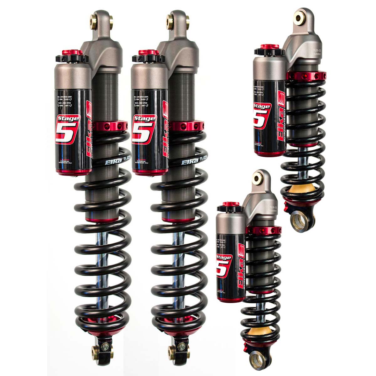 PRO KIT FRONT & REAR SHOCKS for SKI-DOO MXZ TNT 850 ETEC (129