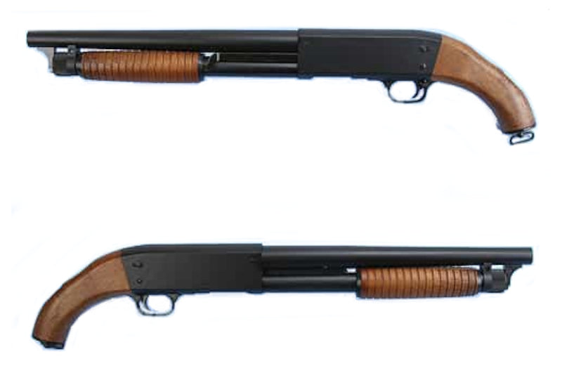 KTW Ithaca M37 Sawed Off Airsoft Shotgun | eHobby Asia