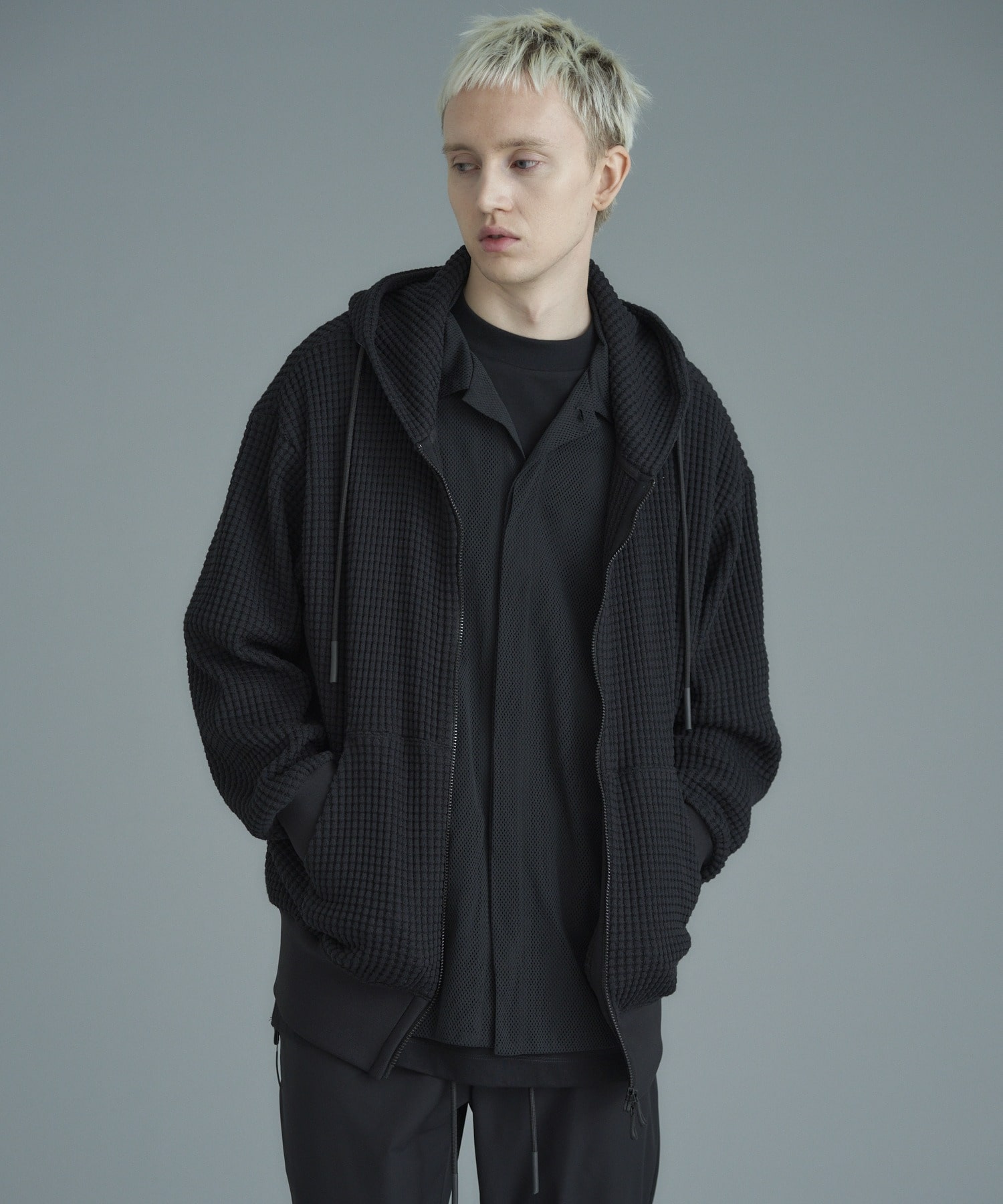 onegravity / ワッフルジップパーカー｜ESTNATION ONLINE STORE