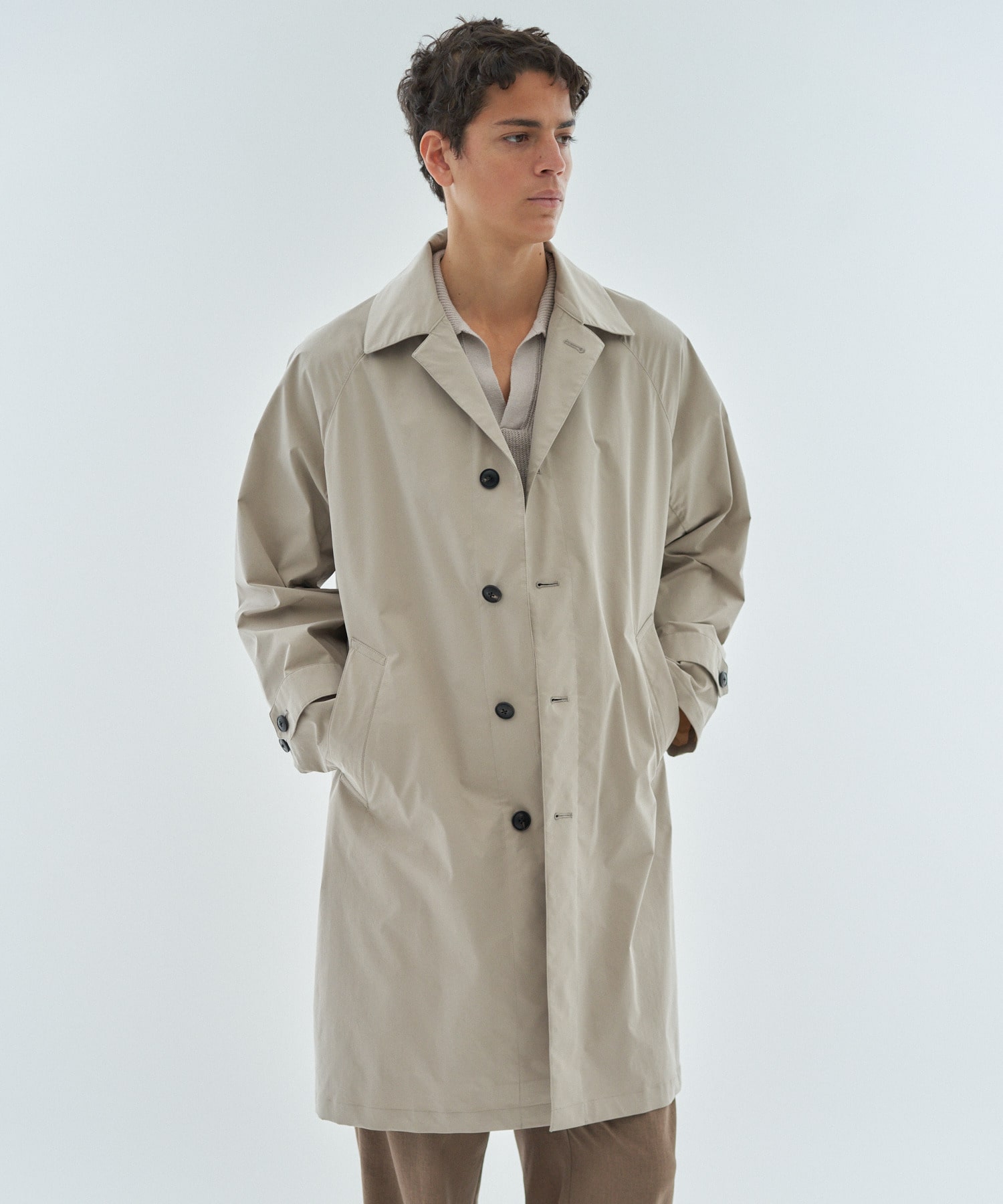 ESTNATION / ウォッシュドナイロンバルマカーンコート｜ESTNATION