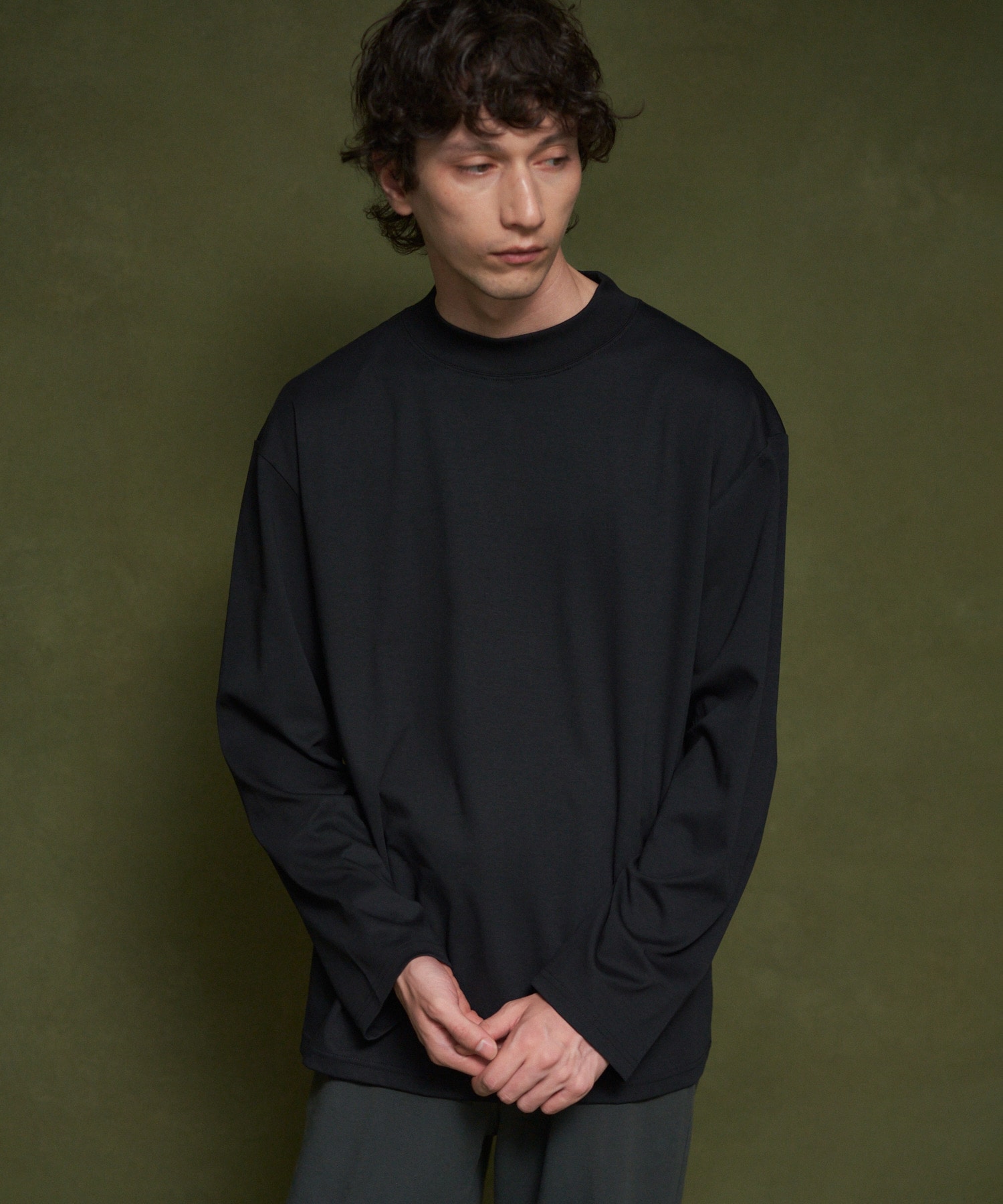 COLUMN / ベーシック モックネックカットソー｜ESTNATION ONLINE STORE