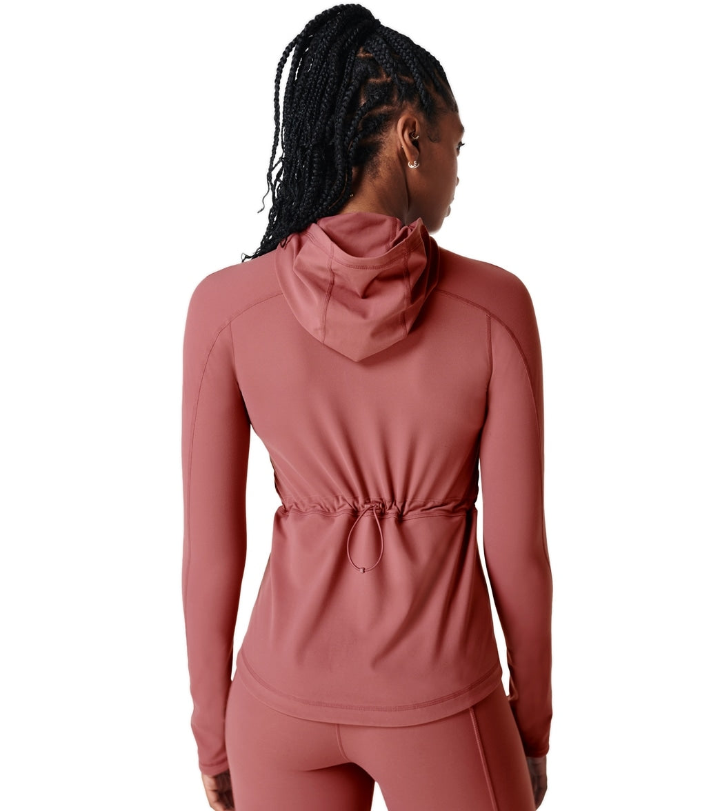 Sweaty Betty Super Soft Workout Zip Through Hoodie at EverydayYoga