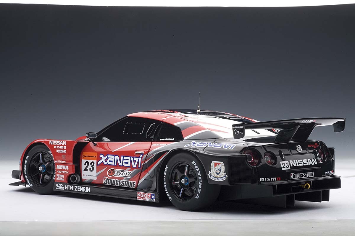 AUTOart 1:18 Scale Nissan GT-R Racing Super GT 2008 Launch Version