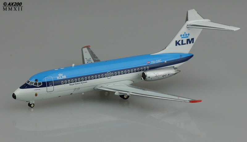 JCWings KLM Royal Dutch Airlines Douglas DC9-15 PH-DNC Scale 1:200