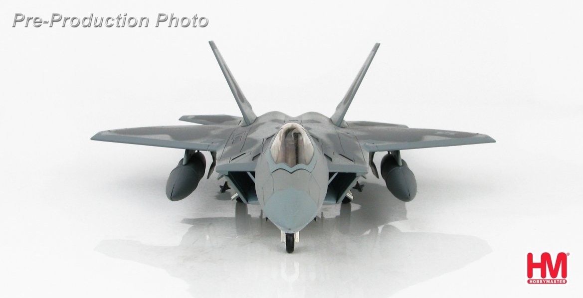 F-22 Raptor 94th FS 1st FW Langley AFB Hobby Master HA2818 Scale 1