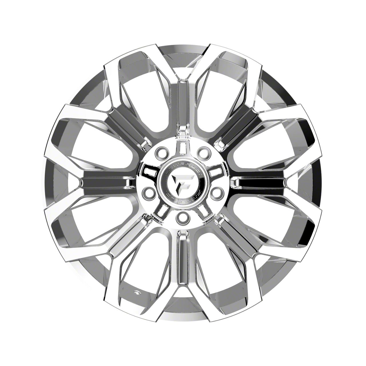Fittipaldi Offroad Tundra FA21 Mirror Coat 5-Lug Wheel; 20x9; 18mm