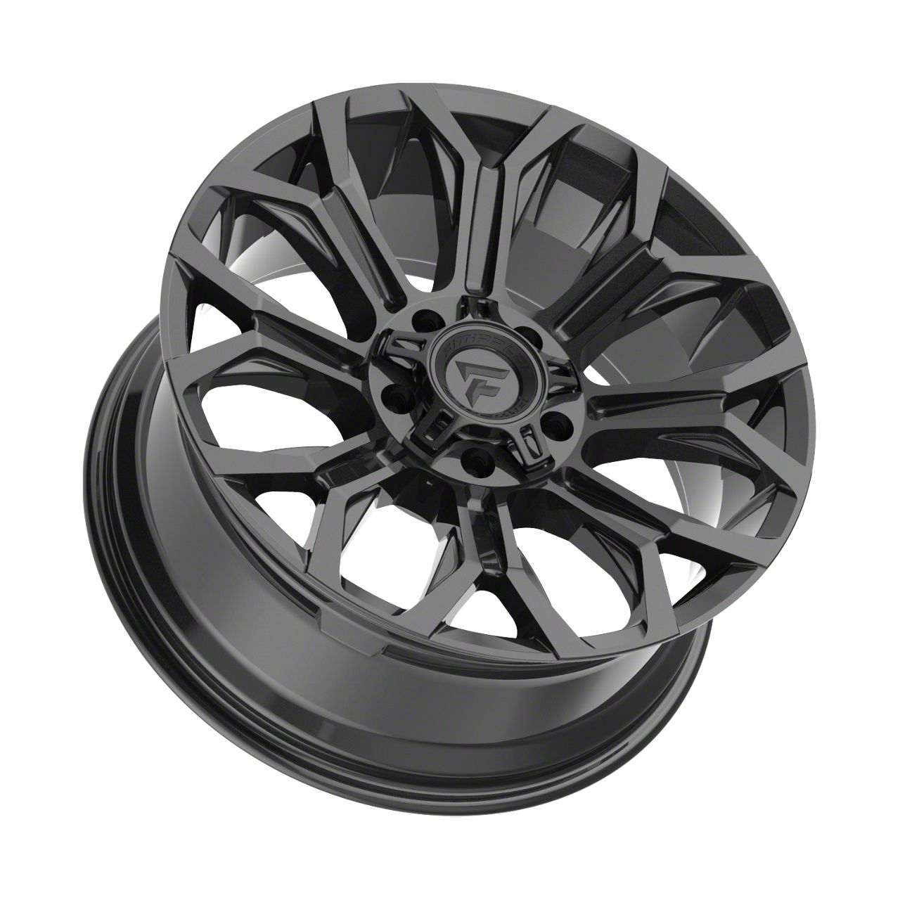 Fittipaldi Offroad Tundra FA21 Gloss Black 5-Lug Wheel; 20x9; 18mm