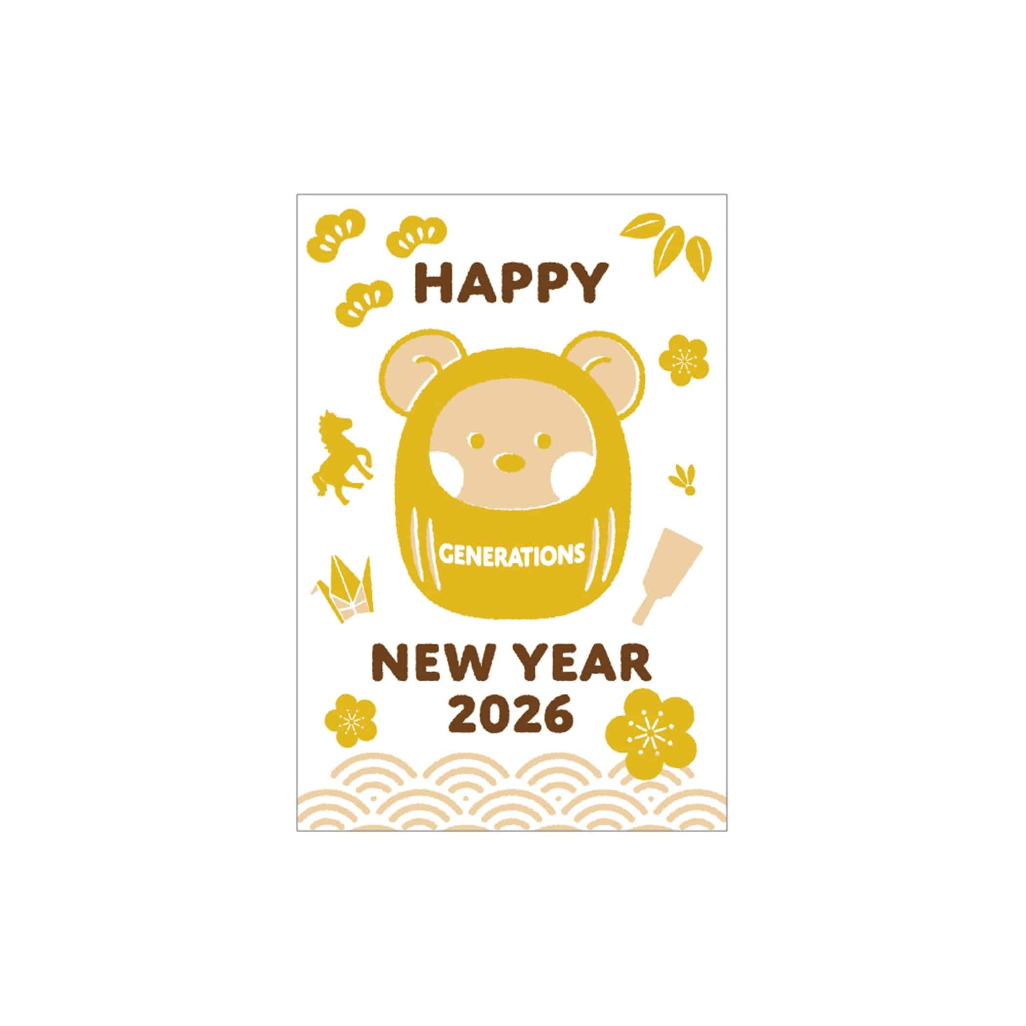 EXILE TRIBE STATION ONLINE STORE｜NEW YEAR 2026 年賀状3枚セット