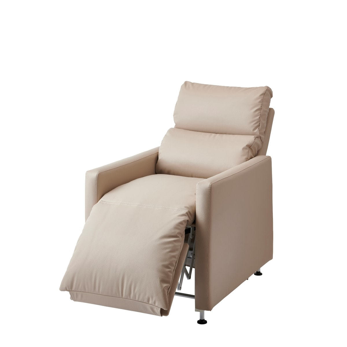 ラウンジチェアDX PRO（ミルキーベージュ）【リクライニング角度固定