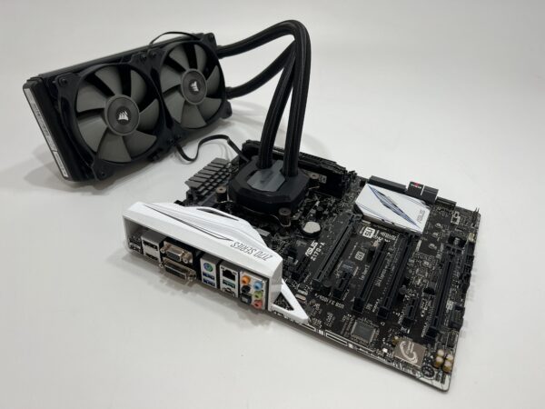 Intel Core I7-6700K + Asus Z170-A Motherboard 16GB DDR4 + liquid