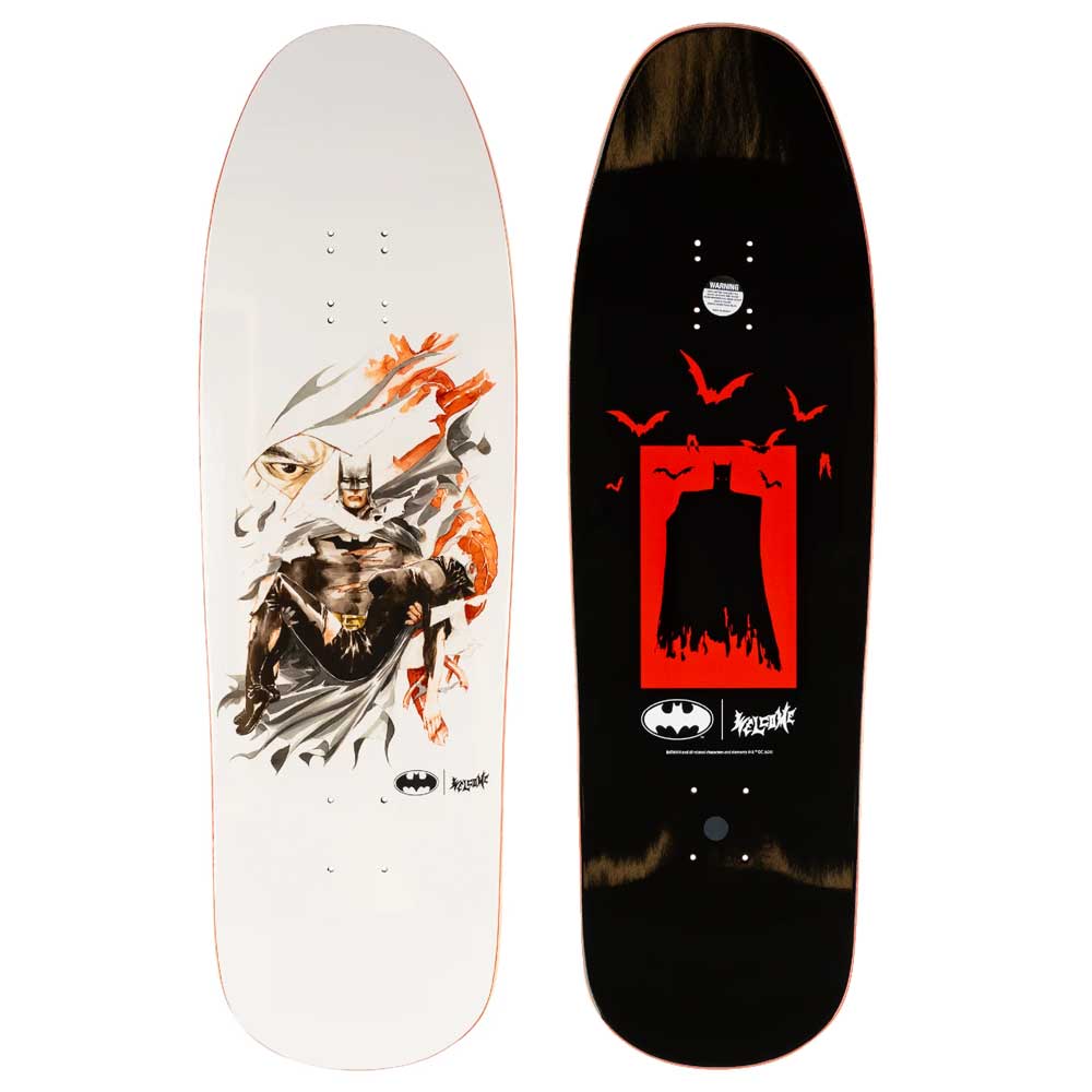 Welcome x Batman Heart of Hush on Gaia Skateboard Deck - 9.6