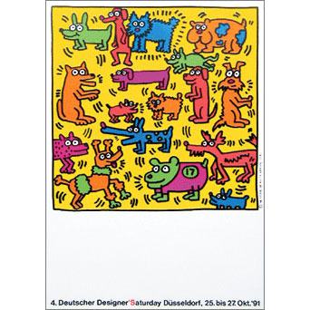 Deutscher Designer, Dusseldorf , 1991/キース・ヘリング【Keith