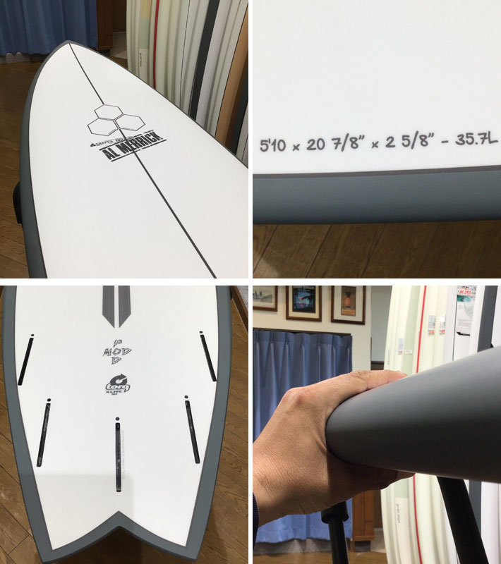2025 トルク サーフボード torq surfboard X-LITE PODMOD 5'10