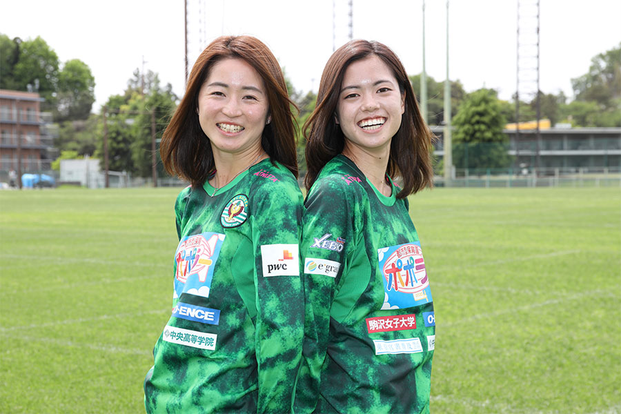 長谷川唯×清水梨紗、なでしこ