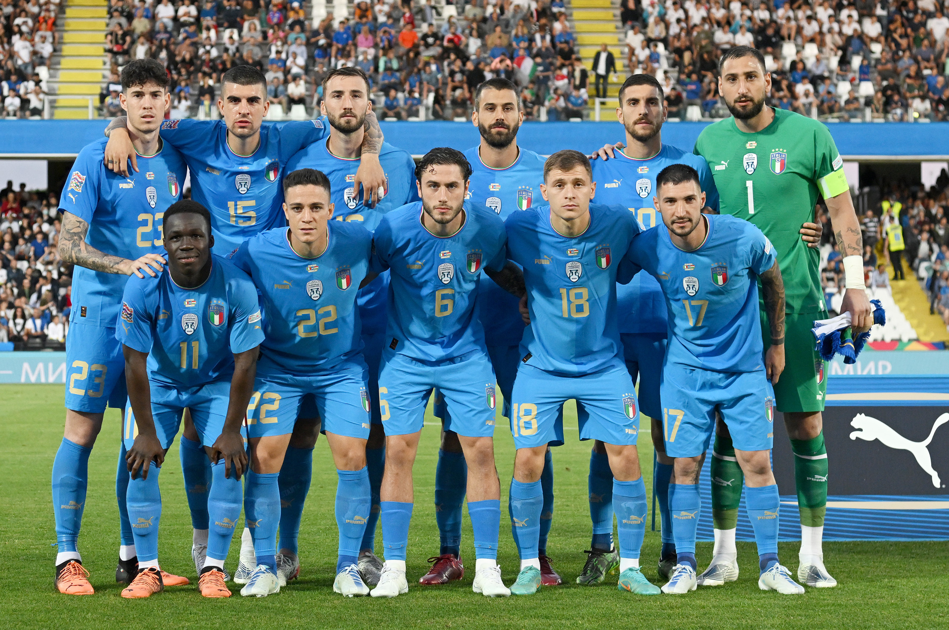 マンチーニ監督、将来に向けてイタリア代表の大胆な世代交代を敢行