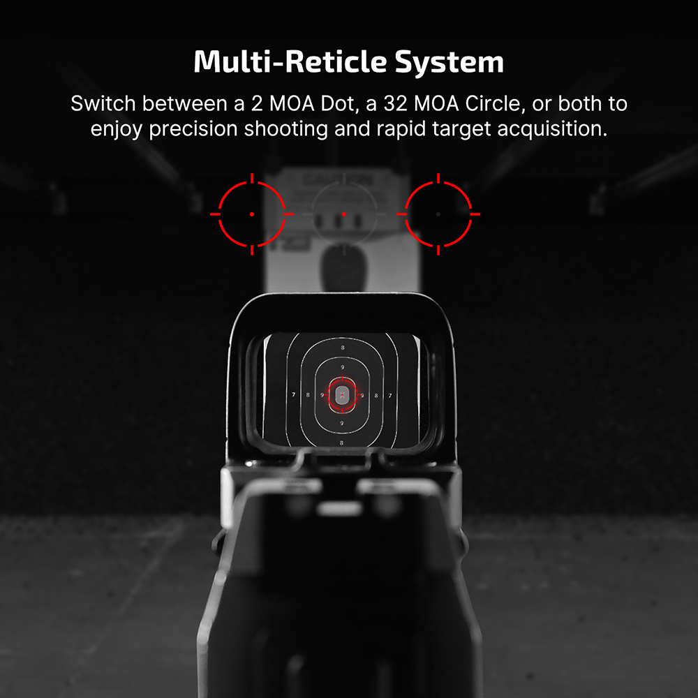OLIGHT:ドットサイト OSIGHT S（2MOAドット/32 MOAサークル） レッド