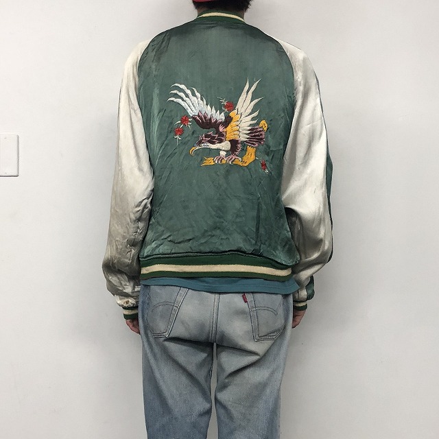 50年代 スーベニアジャケット スカジャン ボロ｜ヴィンテージ古着屋