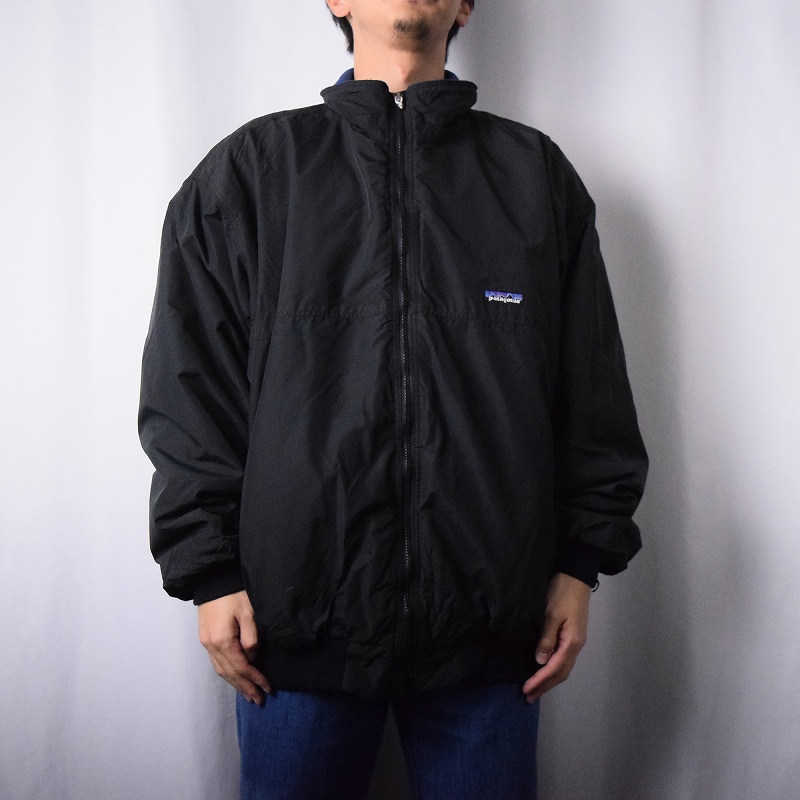 パタゴニア フリースジャケット 黒 ブラック アメリカ製 90s 90年代