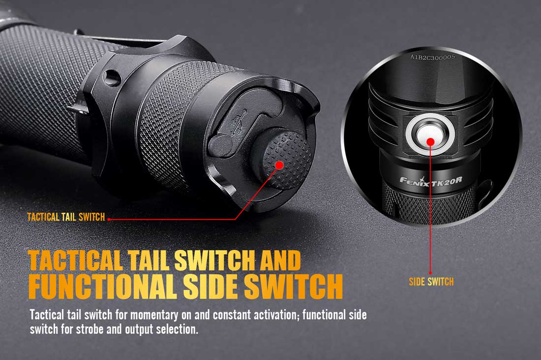 Fenix TK20R USB Rechargeable Flashlight - Fenix Lighting