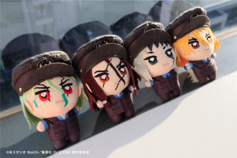 TVアニメ『Dr.STONE』より、ぬいぷりけminiが登場！ モーリー