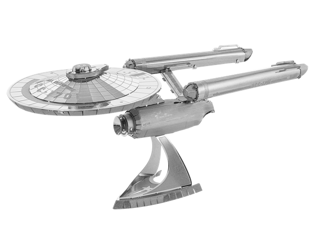 Fascinations:: USS Enterprise NCC-1701 Star Trek Metal Earth