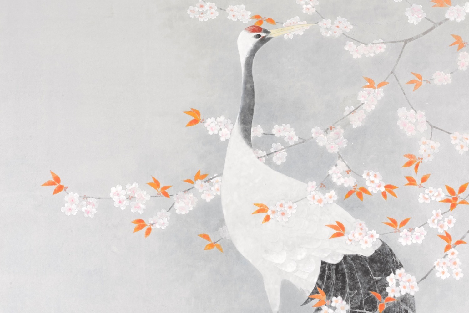 花鳥画を追求した日本画家・上村淳之の展覧会、奈良・松伯美術館で