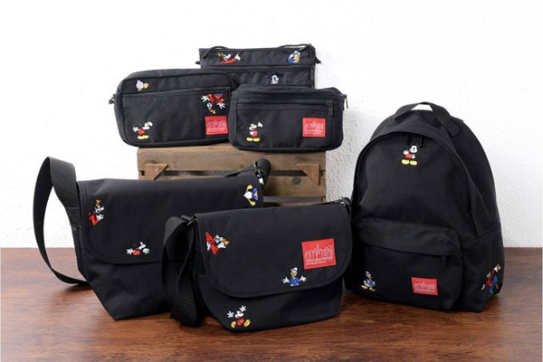 マンハッタン ポーテージの新作バッグ、ミッキーやドナルドをカラフル