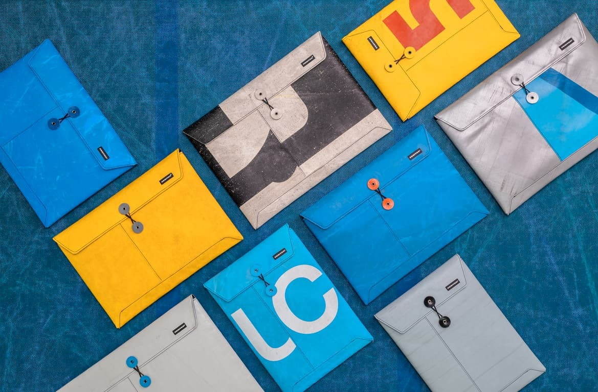 フライターグの新作ラップトップスリーブ、PC・タブレットを収納できる