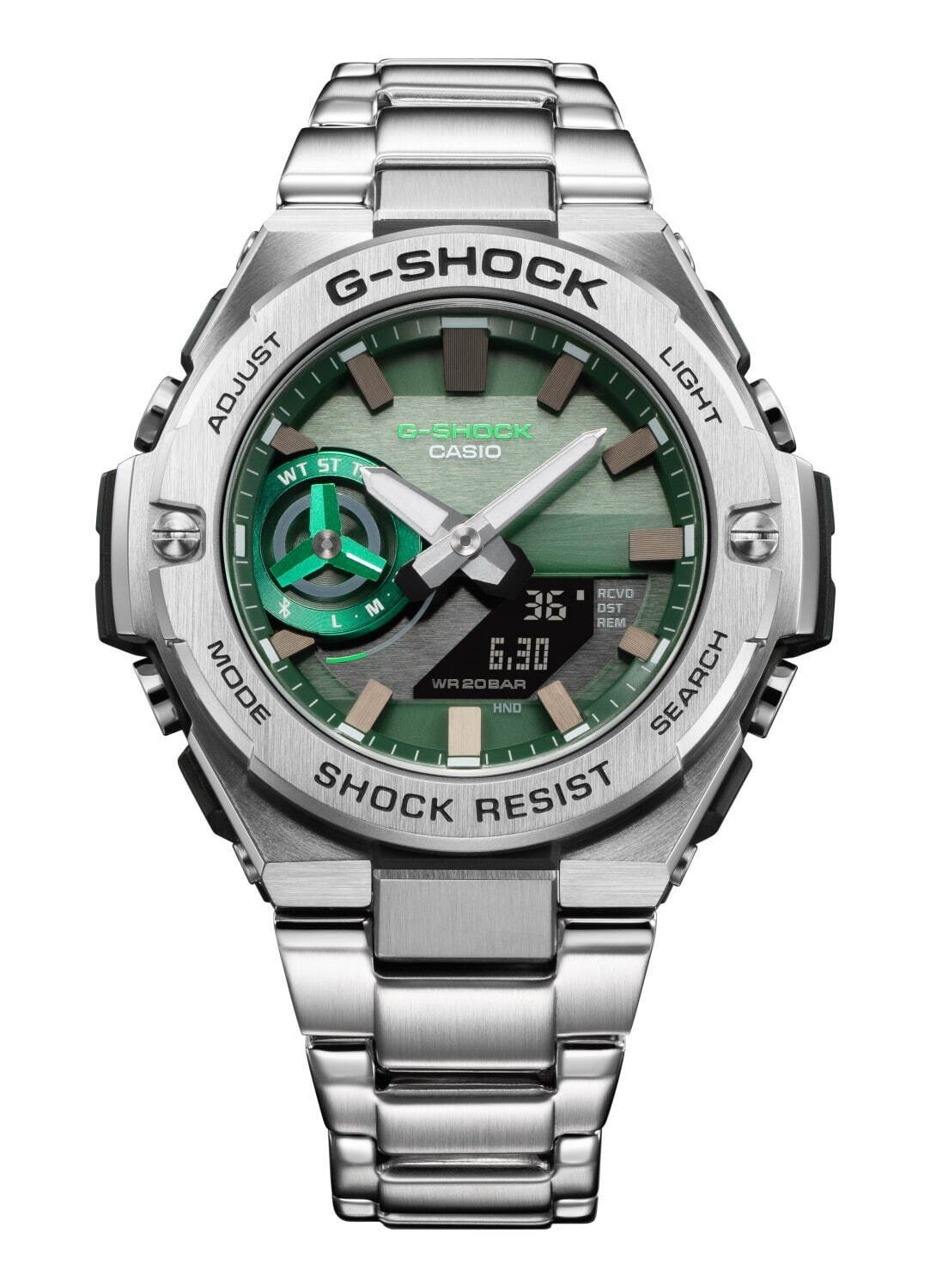 G-SHOCK“メタル×樹脂”の新作ソーラー腕時計、角度によって異なる質感の