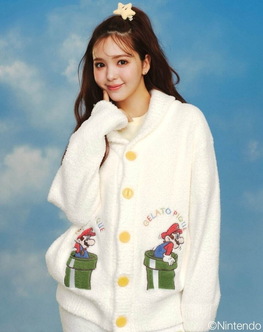 ジェラート ピケ×「スーパーマリオ」クッパの“モコモコ”ルームウェア