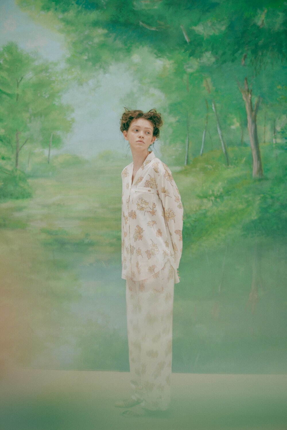 ジェラート ピケ×アルフォンス・ミュシャのルームウェア《花言葉