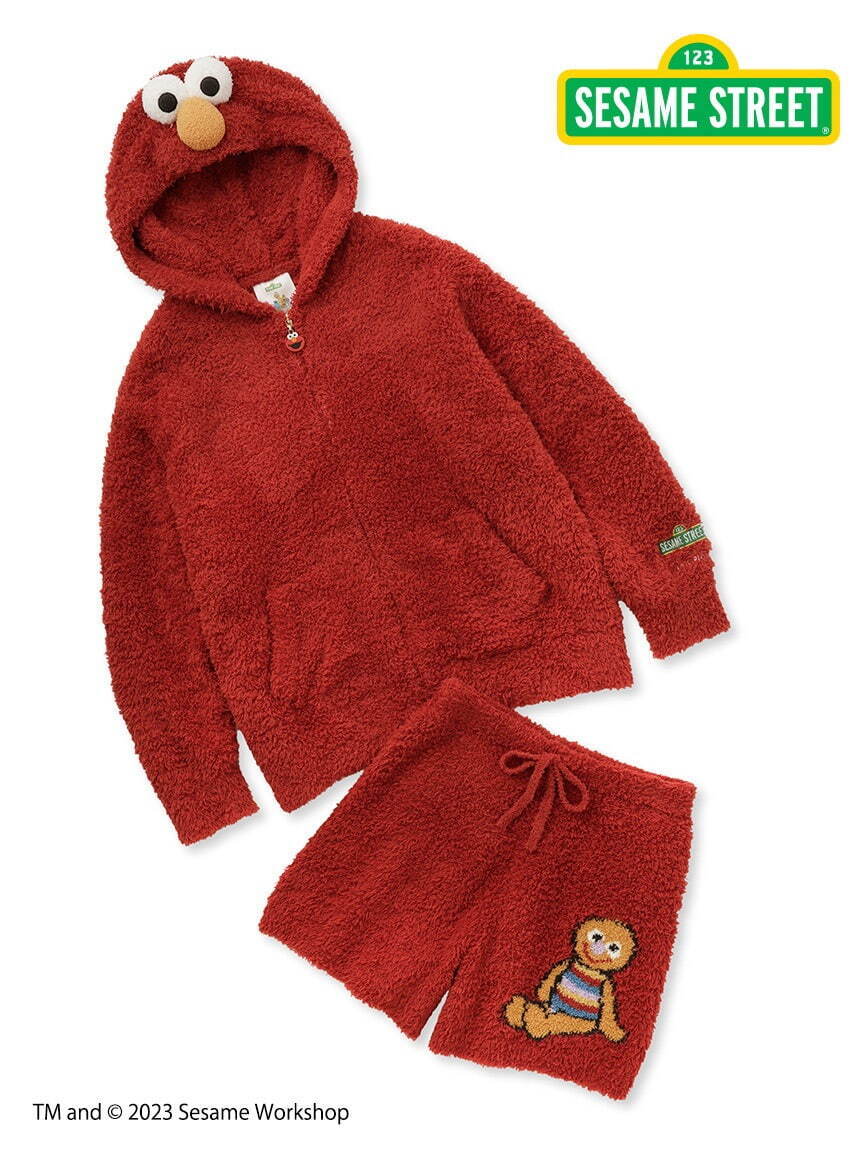 ジェラート ピケ「セサミストリート」コラボルームウェア、