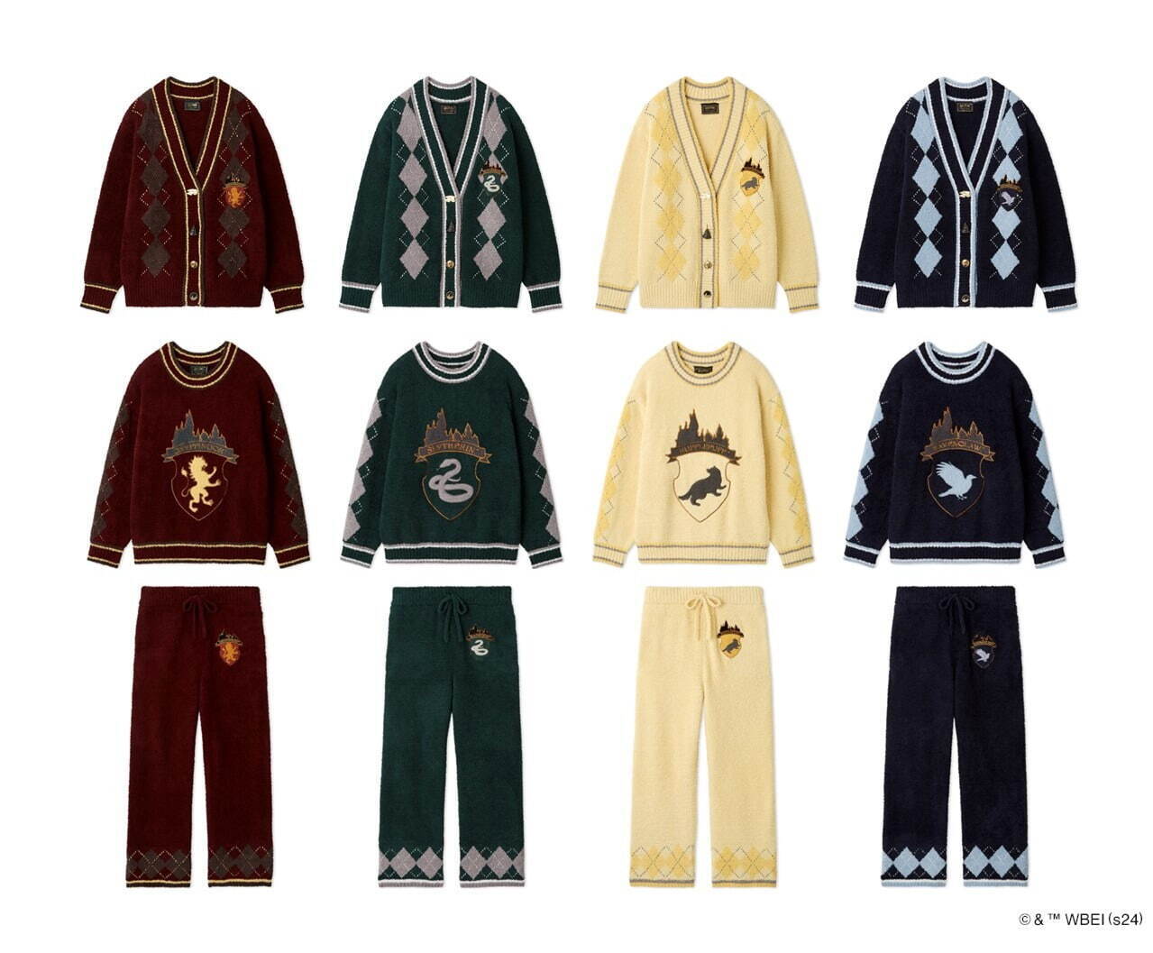 スナイデル ホーム「ハリー・ポッター」“ホグワーツ4寮”のルームウェア