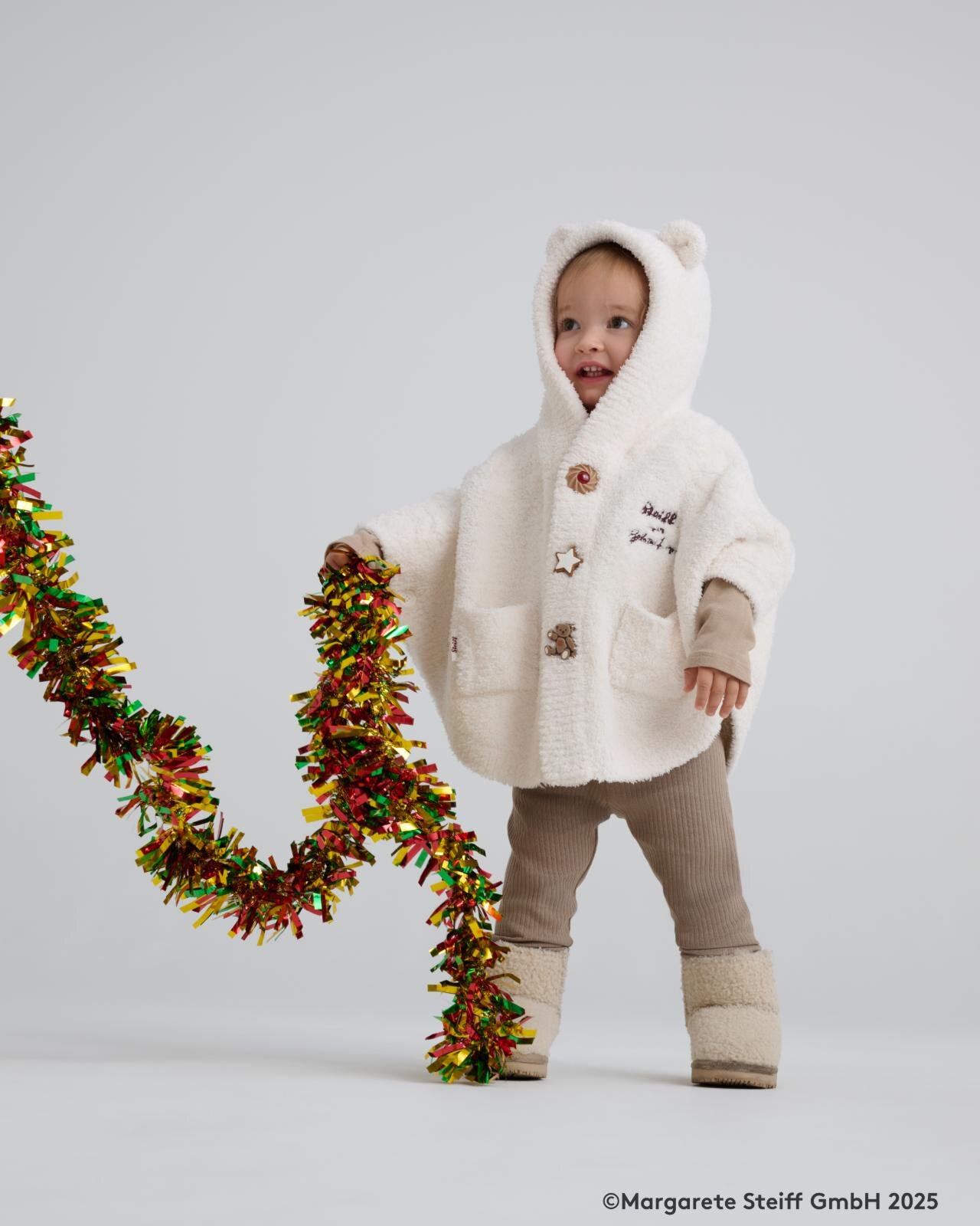 ジェラート ピケ×シュタイフ“世界最初のテディベア”主役のふわふわ